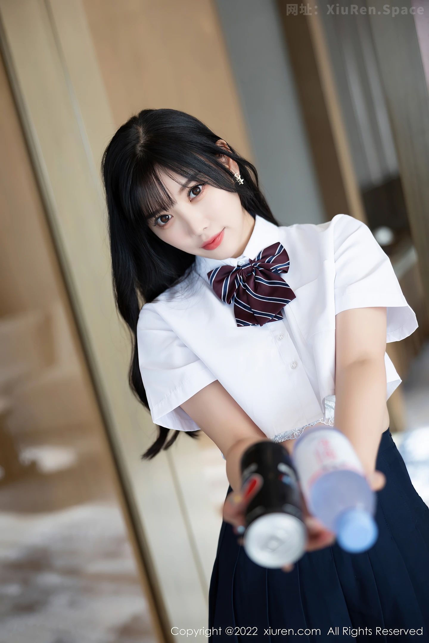 图片[4]-[XiuRen秀人网] VOL.5338 女神杨晨晨Yome清爽学妹制服露蕾丝内衣秀完美身材诱惑写真82P-秀人网官方网站